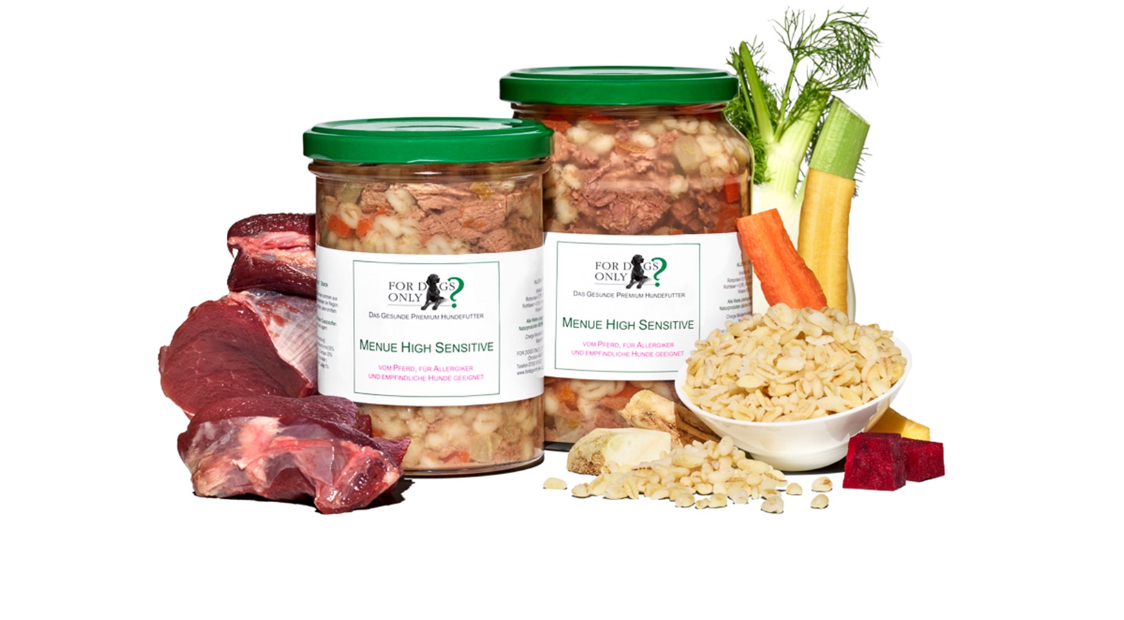 Premium Hundefutter Menue High Sensitive