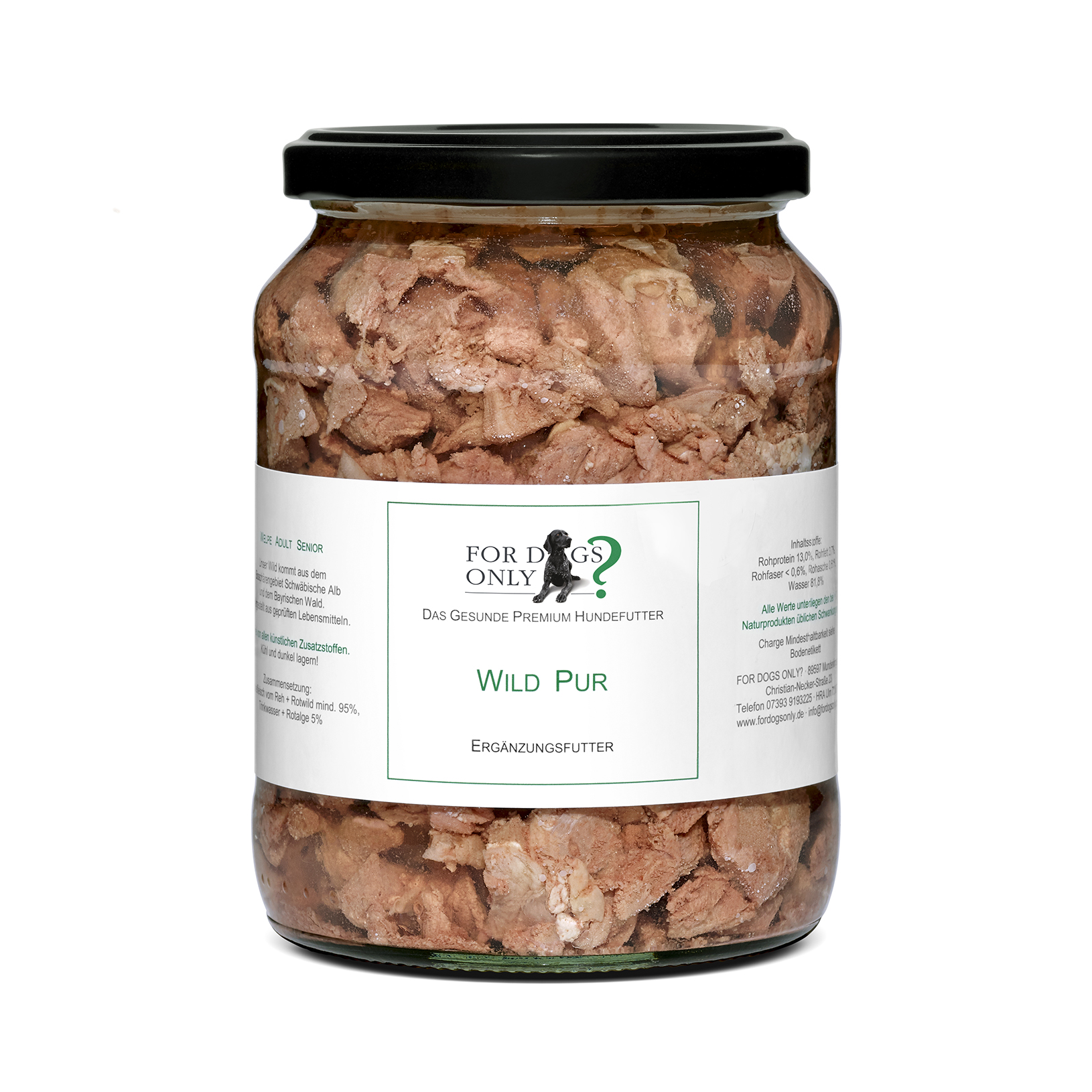 Premium Hundefutter Wild Pur