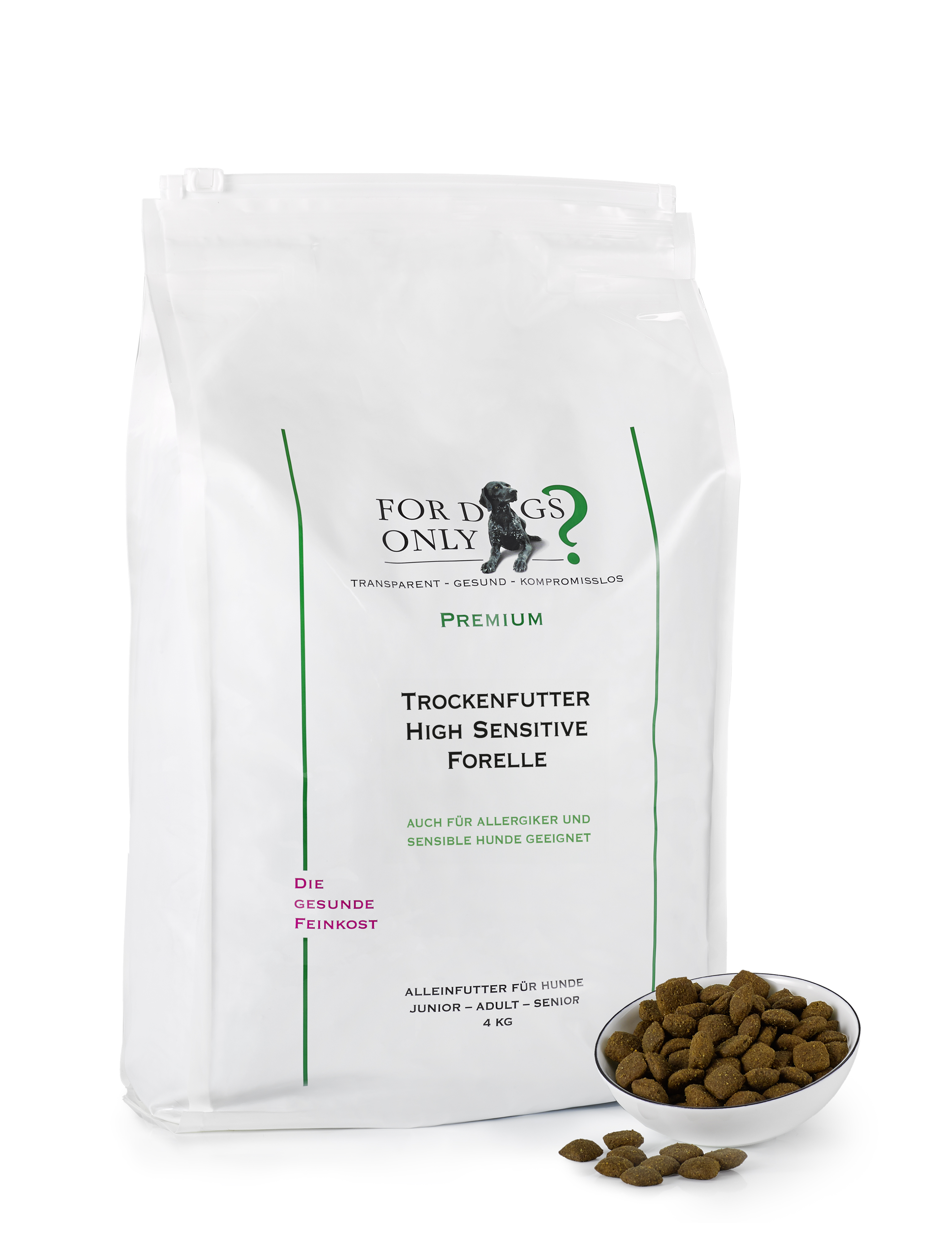 Premium Trockenfutter High Sensitive Forelle