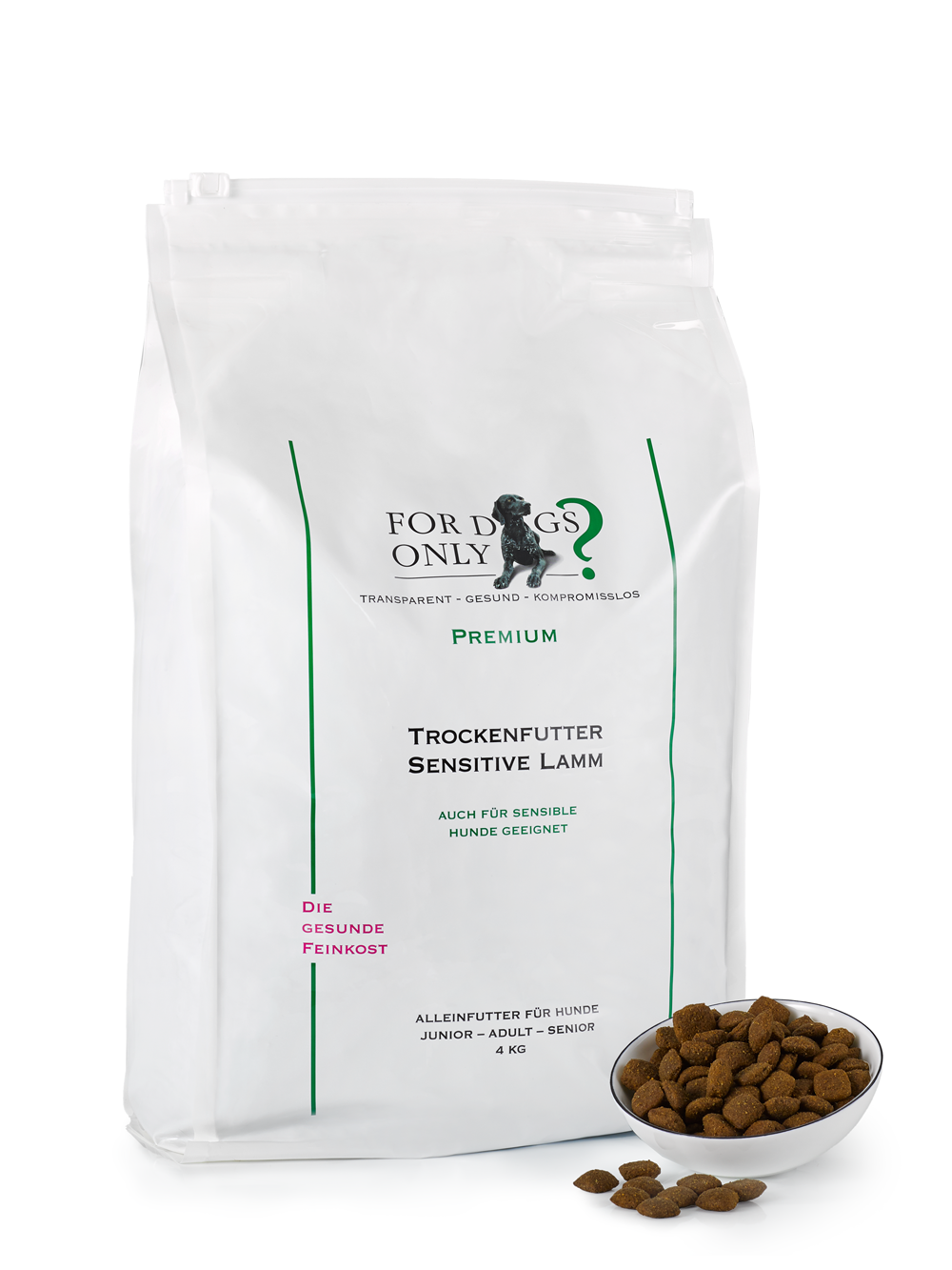 Premium Trockenfutter Sensitive Lamm
