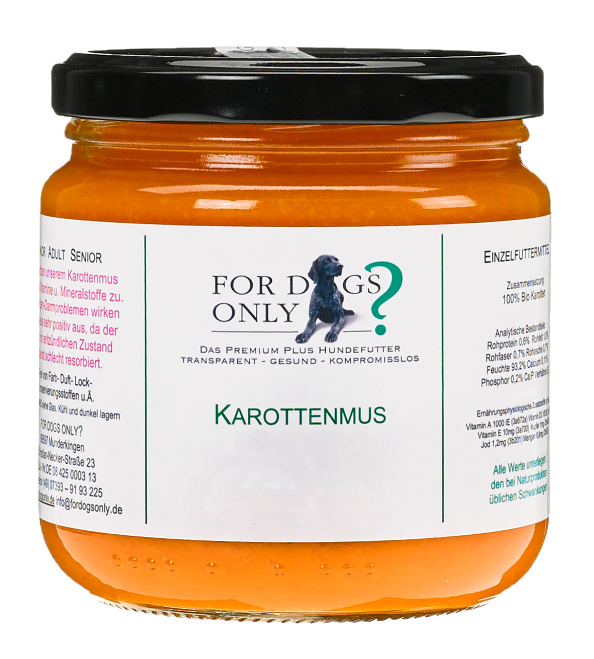 Premium Karottenmus