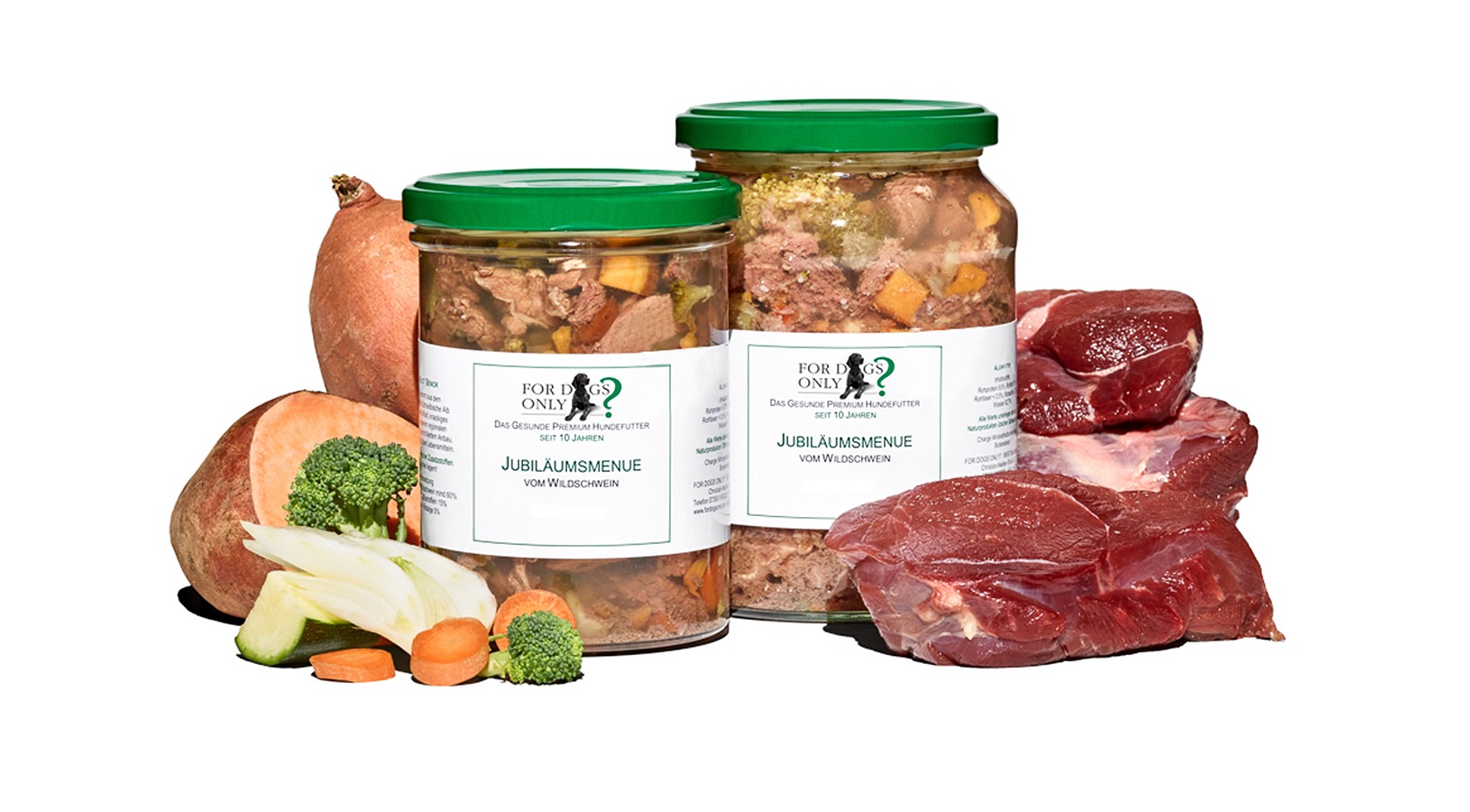 Premium Hundefutter Menue Jubiläum